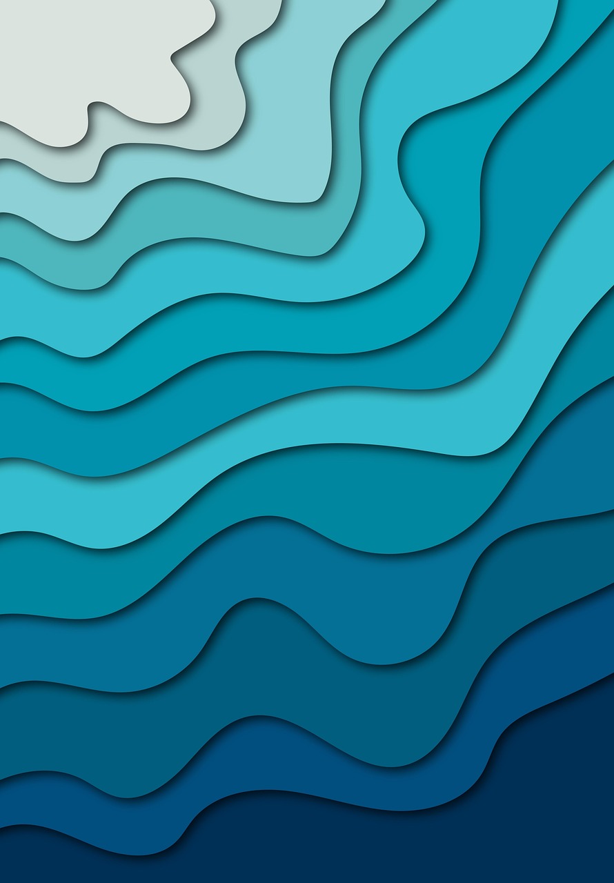 abstract gradient shapes