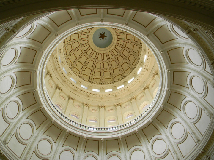 Capitol dome close-up