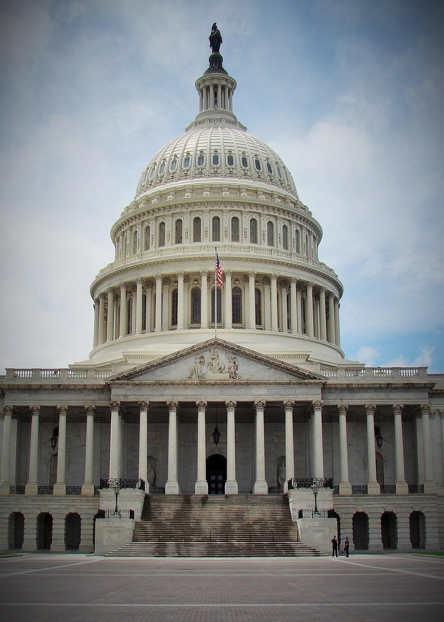 American flag and civic engagement